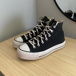 Classic Converse Black High-Top Sneakers